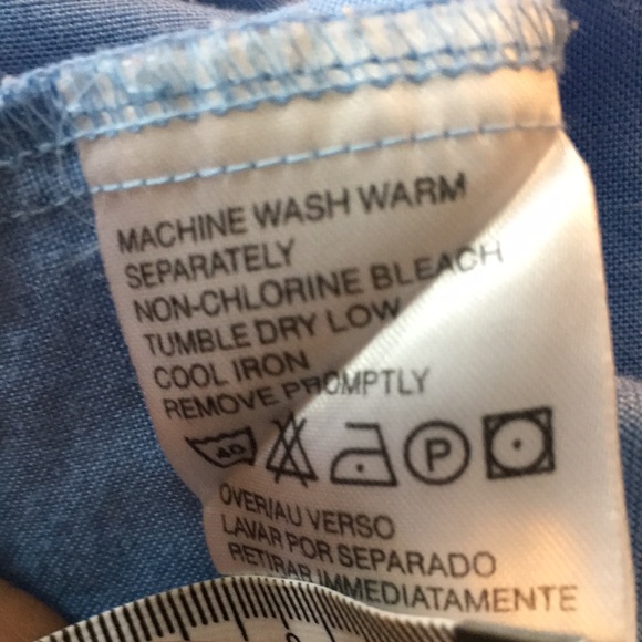 Liz Claiborne Crazy Horse Ramie Rayon Button Down Shirt - Picture 6 of 8